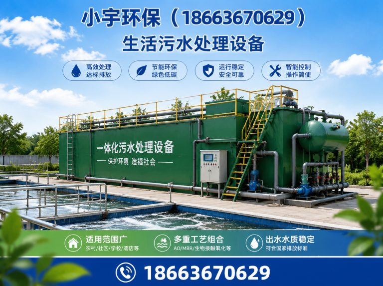 昌邑市污水处理设备厂家展示图